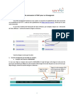 Guide Fourni Par L UVT de Connexion Enseignants Avril 2020 PDF