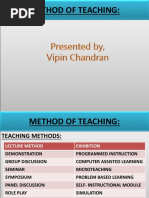 Method of Teaching