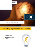 Abhishekh Singhal: New Age of Innovation