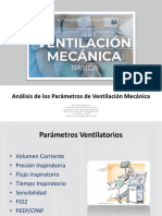 Analisis de Los Parámetros de Ventilación Mecánica