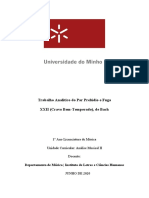 Trabalho Par Preludio e Fuga XXII