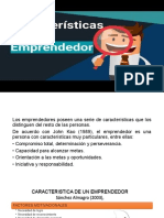 Característica de Un Emprendedor