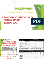 Ejemplo de Clasificacion Segun Aastho y Sucs