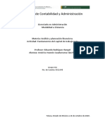 Fundamentos Del Capital de Trabajo Neto