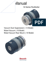 Repair Manual: 16 Series Roofbolter