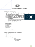 Planning 1 Module Aug. 31, 2014