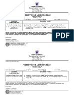 UCSP - WEEKLY HOME LEARNING PLAN - Month of October FINAL