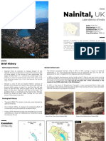 Nainital - City Evolution & Landscape Resources