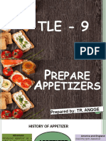 Prepare Appetizer