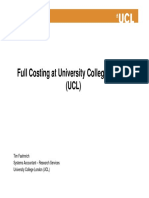 Full Costing at University College London (UCL)