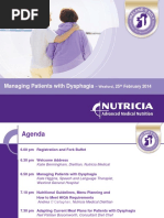 Managing Patients With Dysphagia Wexford, 25th February 2014