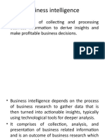 Business Intelligence