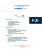 Plan de Estudios para Curso de Formación para Catequesis