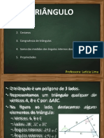 Aula 8 Ano - Revisão Geometria