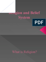 Religion and Belief System