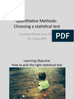 How To Choose The Correct Statistical Test