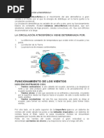 Que Es La Circulacion Atmosferica