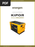 Grupo Electrogeno Diesel Kipor Kde12staf3 1