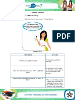 Learning Activity 3 Evidence: Getting The Hidden Message: Fuente: SENA