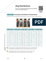 23.3 Sampling Distributions: Developing A Distribution of Sample Means