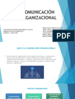 Semana 5. Comunicación Organizacional