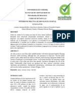 Informe, Laboratorio Boranica