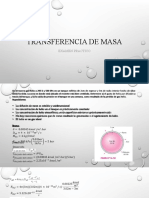 TRANSFERENCIA DE MASA Examen 2 Parcial