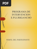 Programa INPE-DEVIDA Lurigancho