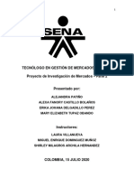 Proyecto Investigativo Parte 2 - SENA