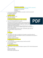 The Use of OSD For Corporations Excludes Cost of Goods Sold From Gross Sales/Gross Receipts