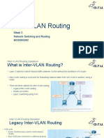 Week 3 - InterVLAN Routing