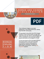 Romans and Chinese Civilization STS Reporting PDF