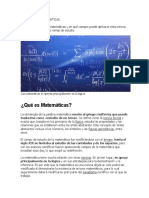 Concepto de Matematicas