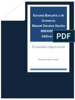 Actividad 1 Economia Empresarial