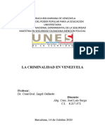 5 Cuartilla Sobre La Criminalidad en Vzla