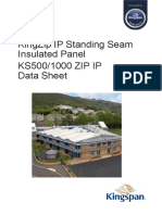 Kingspan PIR Datasheet King Zip Roof July 2020