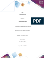 Tarea 1. Contextualización - Desarrollo Socioafectivo y Moral