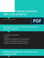 Documentos de Gestión Organizacional. 2020-I