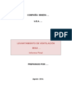 Modelo de Informe de Ventilacion