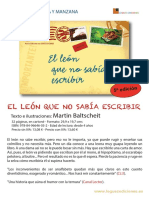 El León Que No Sabia Escribir PDF