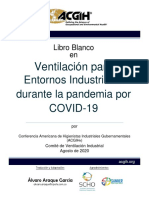 ACGIH Libro Blanco para VENTILACION Por COVID 19