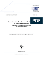 Validation, Verification and Certification of Embedded Systems