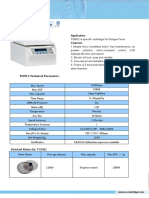 Brochure of TGM12 Centrifuge