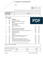 0C-F027-QA-PPIC - Pre-Pour Inspection Checklist (Walls, Columns, Slabs, Beams, Pile Caps, Cores, Capping Beams