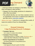 Estimating Demand: Learn How To Interpret The Results of Regression Analysis Based On Demand Data