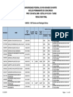 Universidade Federal Do Rio Grande Do Norte Núcleo Permanente de Concursos Pref. de Natal/Sms - Edital #01/2018 - Tarde