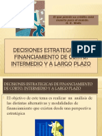 Decisiones Estrategicas de Financiamiento