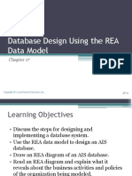 Database Design Using The REA Data Model