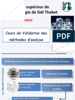 Cours Validation BACQ 3 Prot ICH 2015 2016 P2