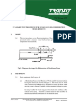 Benkelman Beam Deflection Measurements